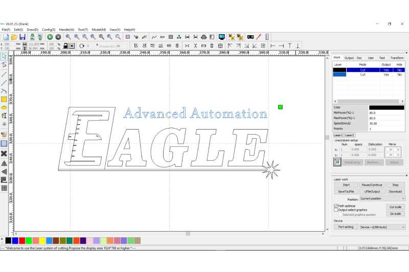 强大易用的 EagleWorks CAD/CAM 控制软件